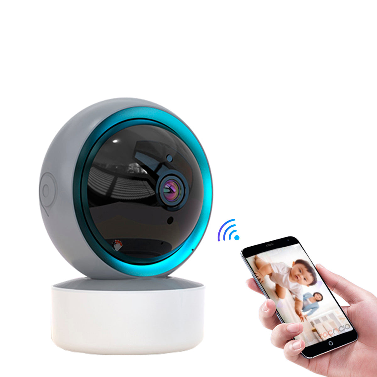 Smart Camera Cámara De Seguridad Hd 1080p Wifi Con App