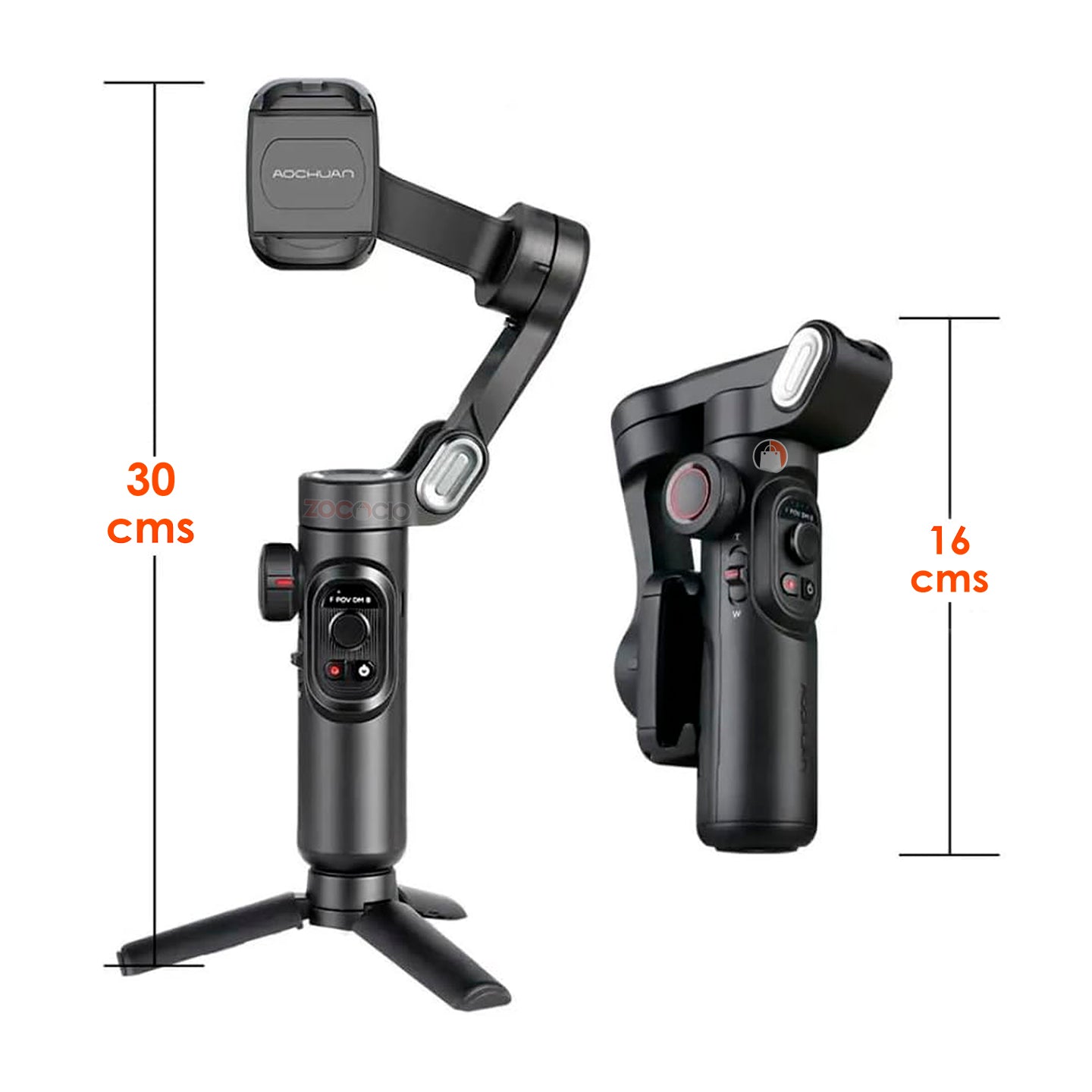 Estabilizador De Celular Gimbal De 3 Ejes Plegable