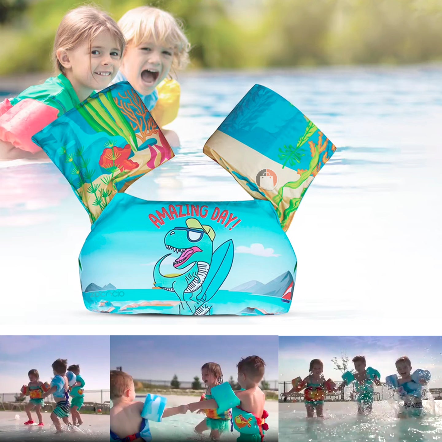 Flotador De Natación Chaleco Salvavidas Infantil