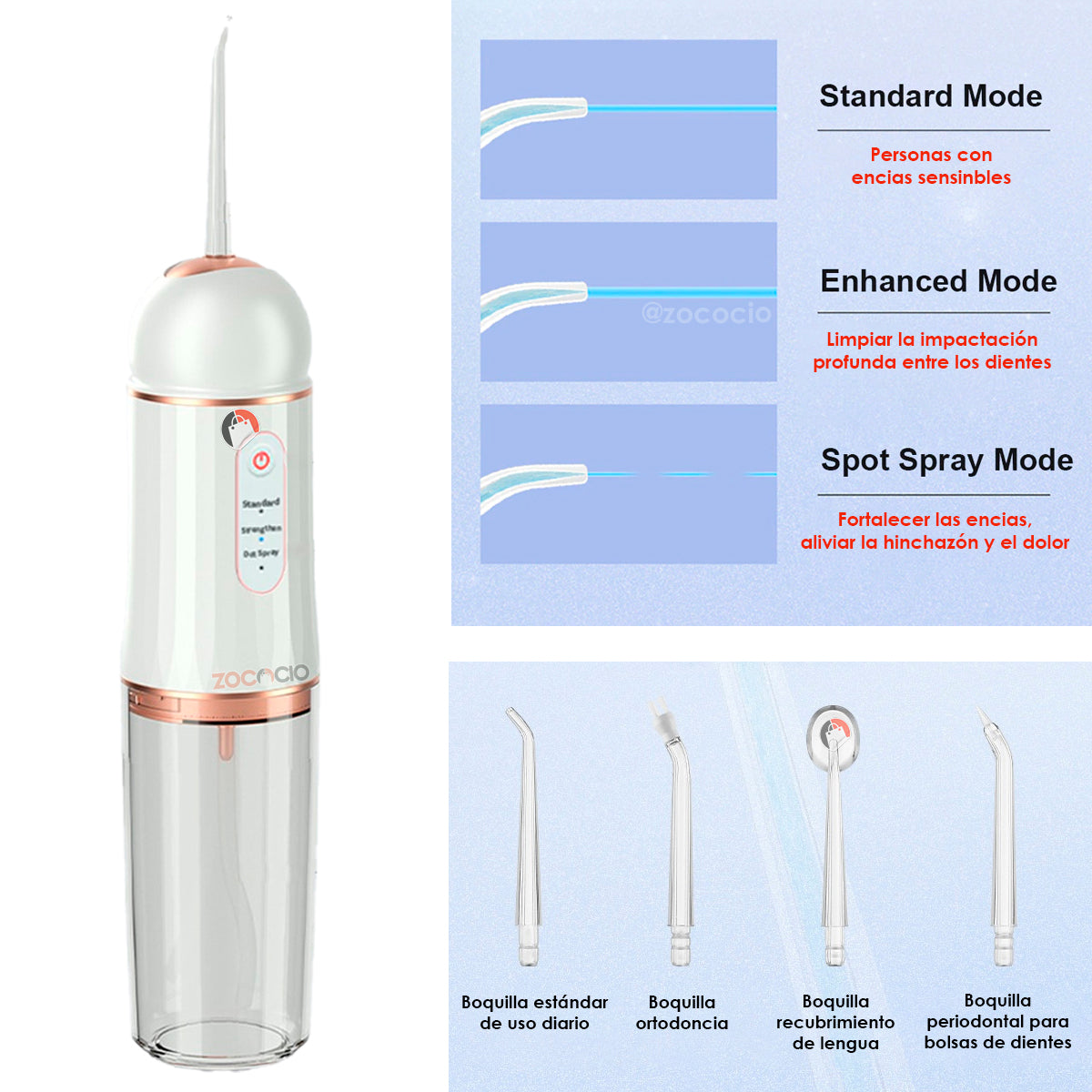 Irrigador Oral Portable Usb