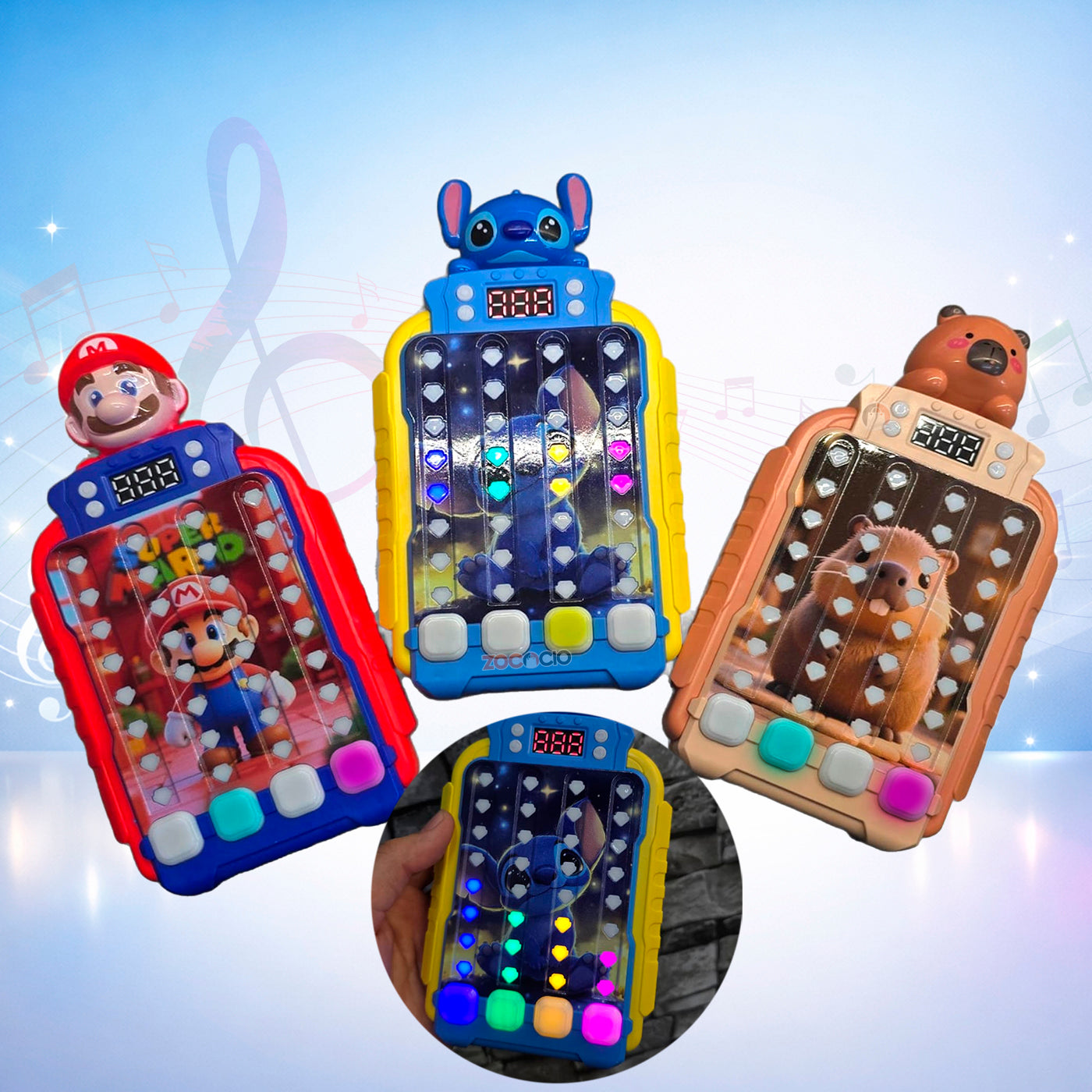 Juego Rítmico Electrónico De Agilidad Concentración