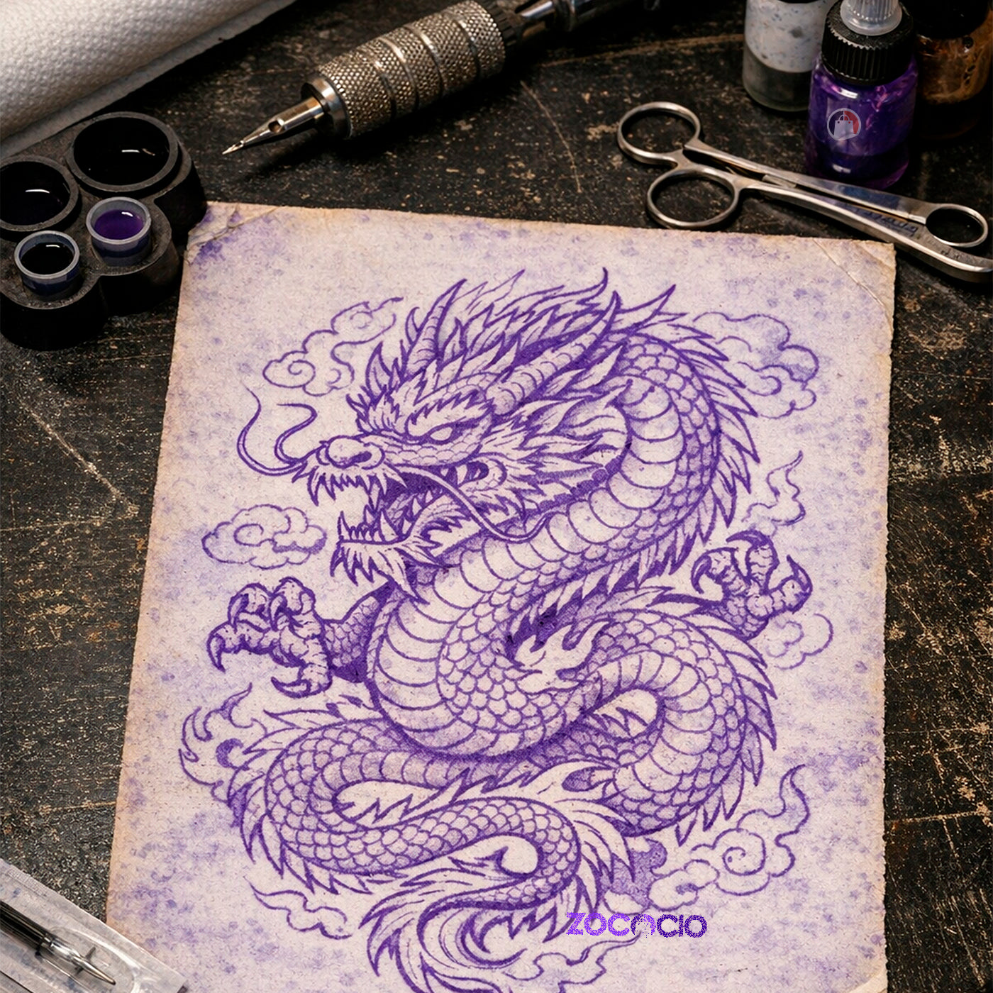 Resma De Papel Hectográfico Para Tatuajes A4 X100 H Transfer