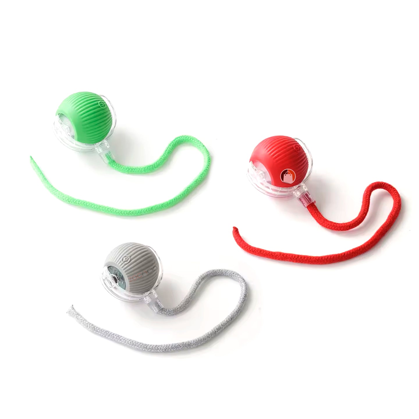 Pelota Interactiva Para Mascota Con Cola Recargable
