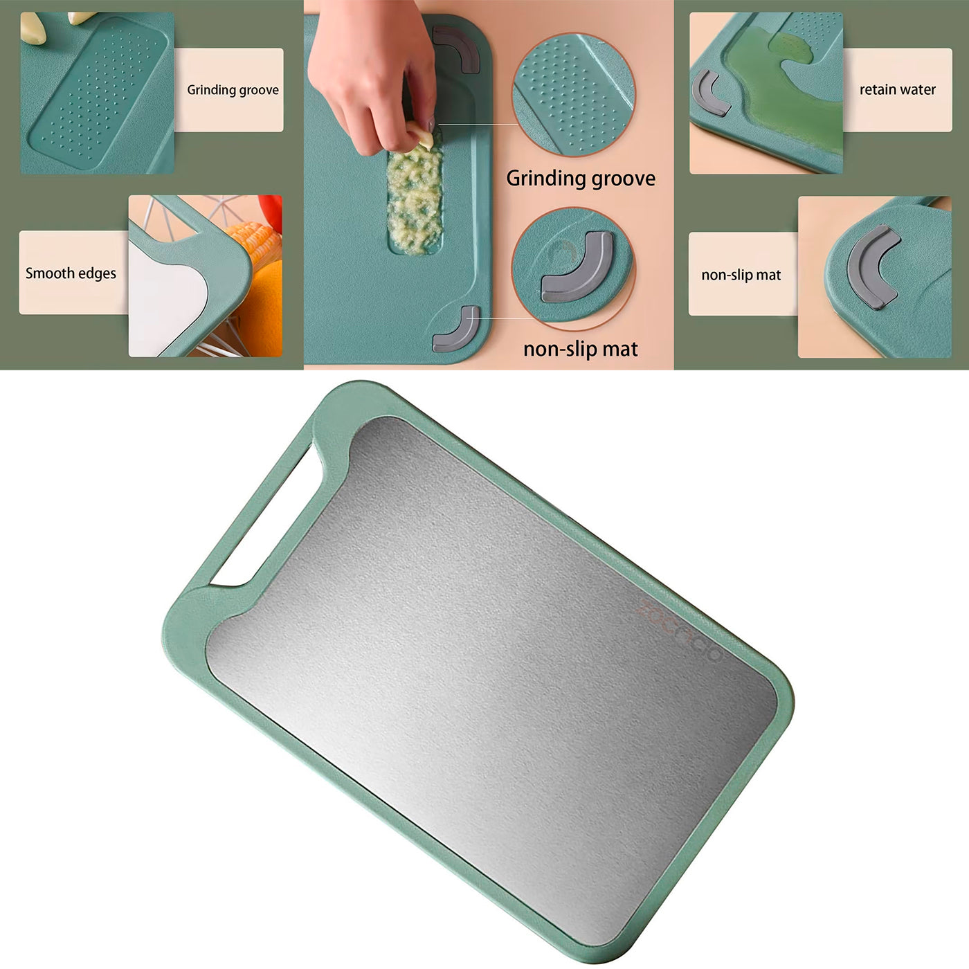 Tabla Para Picar Doble Cara Multifuncional Carne Vegetales