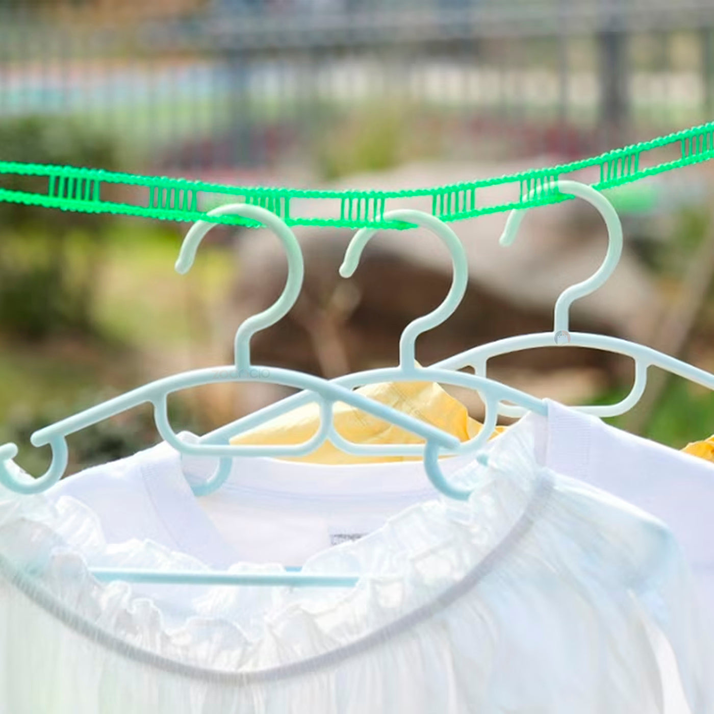 Cuerda X2 Tendedero Para Colgar Ropa 5m Antiviento Resistent