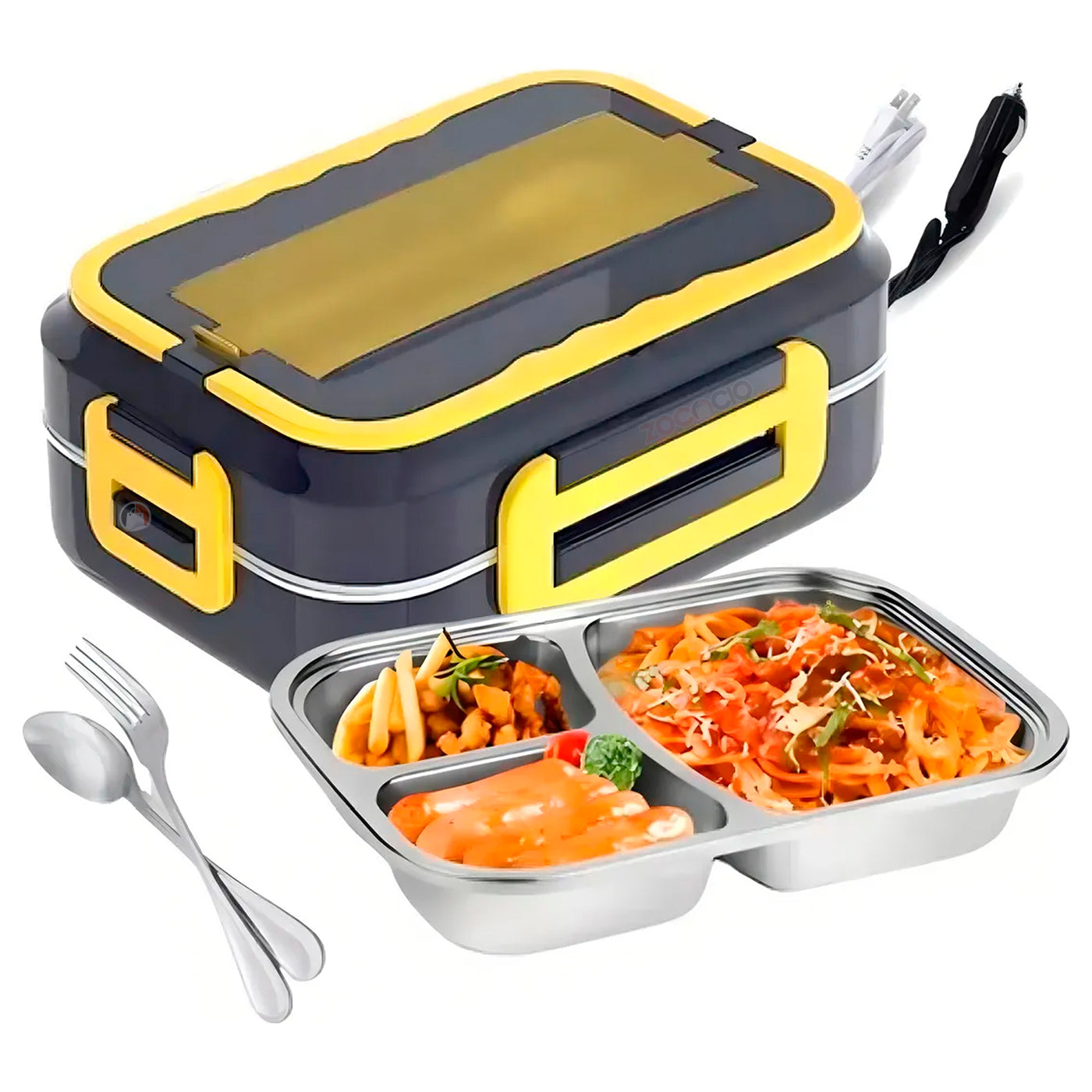 Lonchera Eléctrica Portátil 1.5l Calienta Comidas Fiambrera