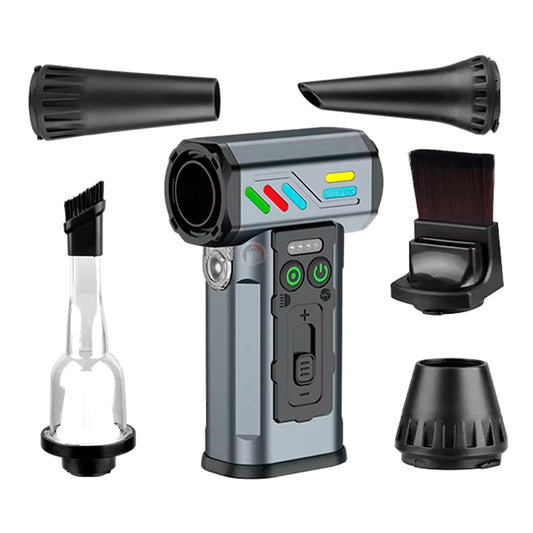 Aspiradora Y Soplador Electrico De Mano 2 En 1 Turbo Jet Fan