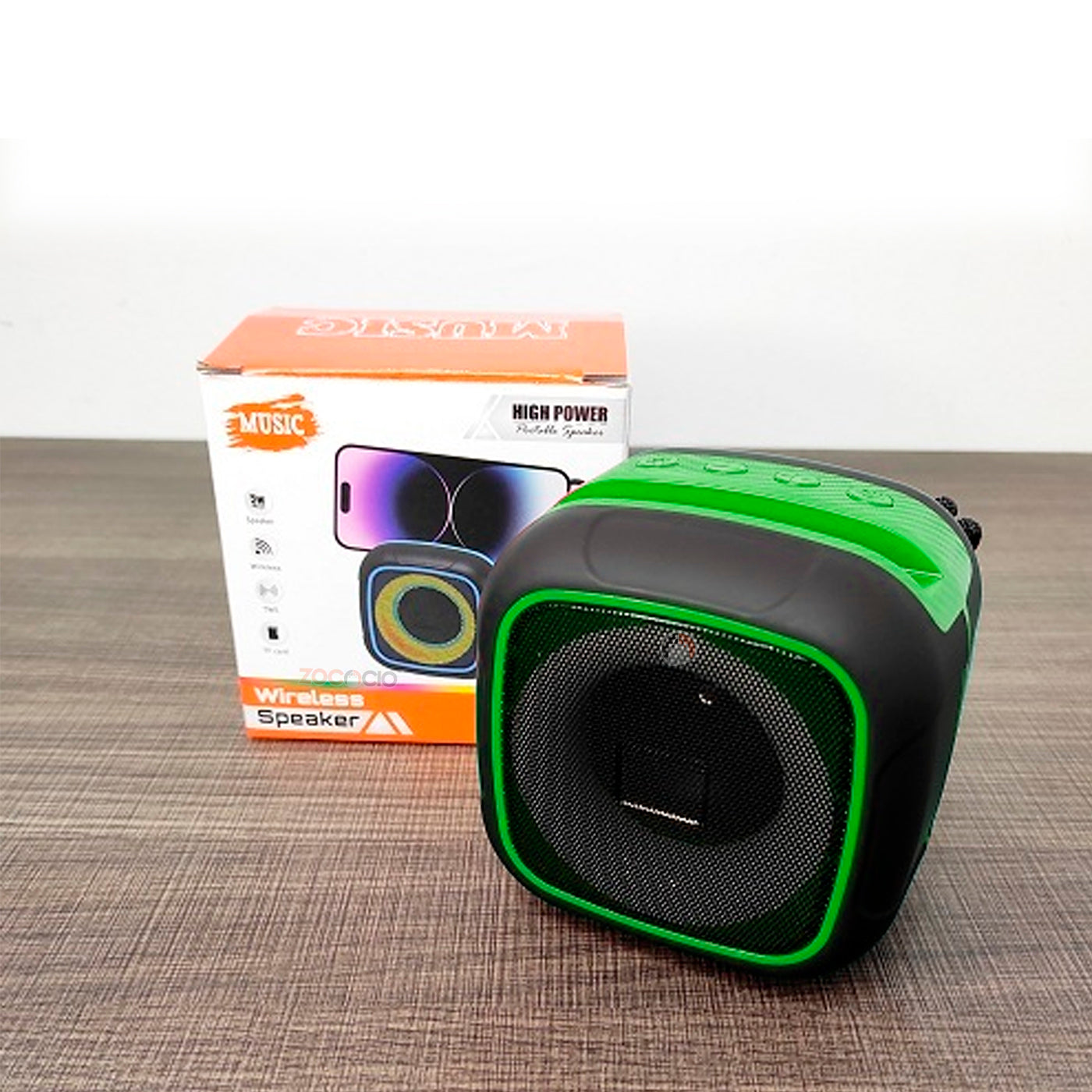 Parlante Altavoz Bluetooth Inalámbrico Con Soporte Celular