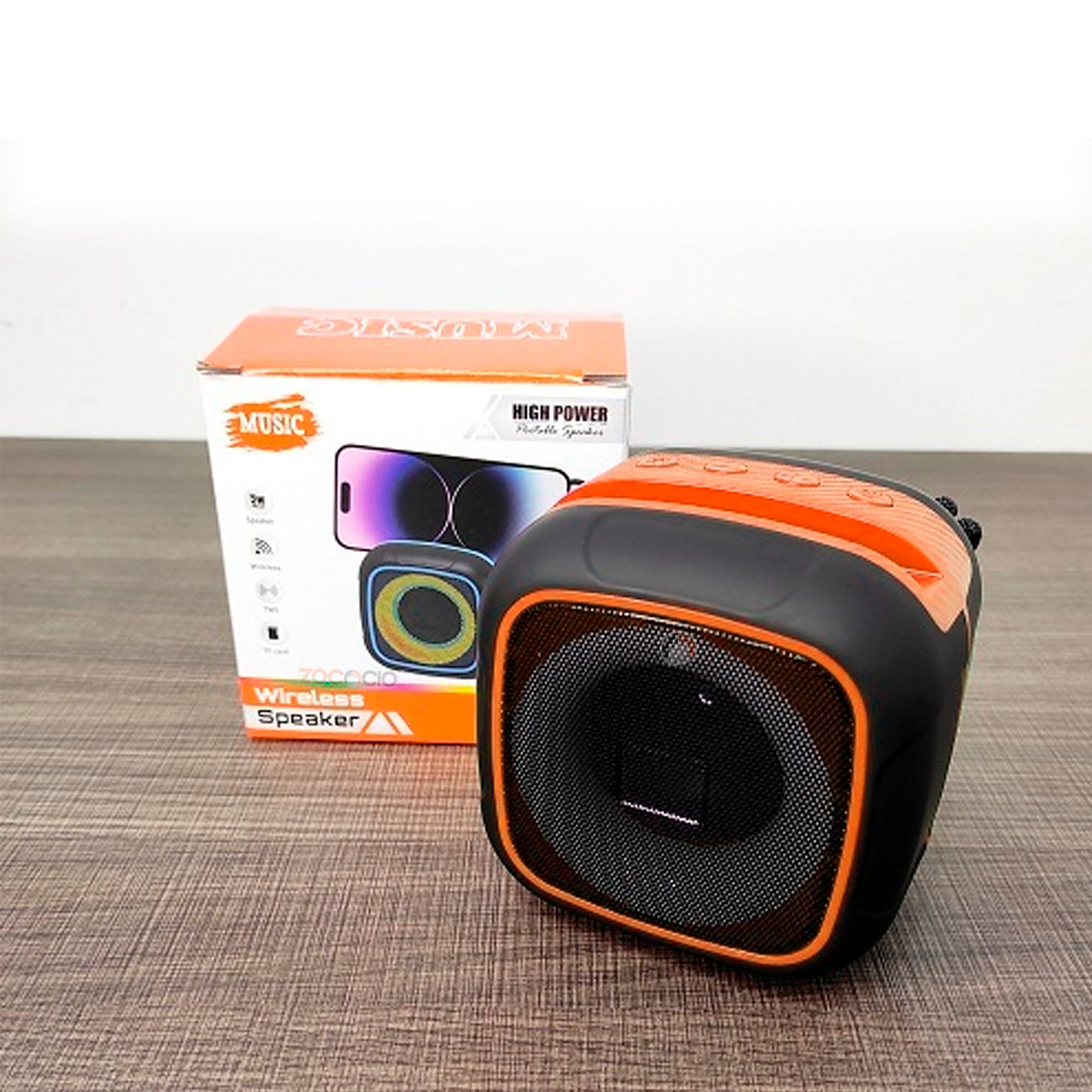 Parlante Altavoz Bluetooth Inalámbrico Con Soporte Celular