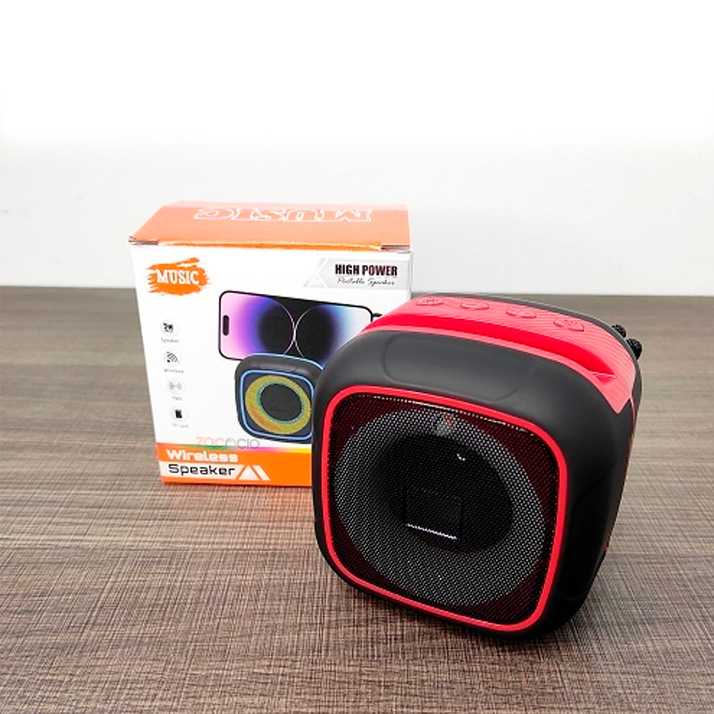 Parlante Altavoz Bluetooth Inalámbrico Con Soporte Celular