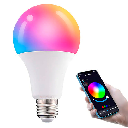 Bombillo Led Smart Bluetooh Con App Rgb Y Cct Lamp Tuya