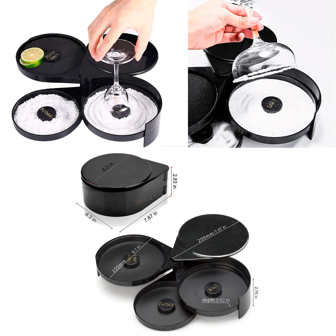 Bordeador Escarchador De Vasos Michelador Copas Labiador
