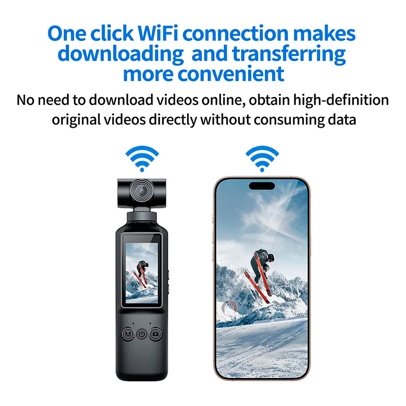 Cámara Acción Bolsillo Vlog Pocket Camera Hd 270 Rotatable Negro