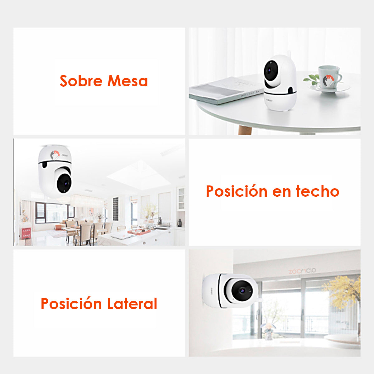 Cámara De Seguridad Hd 1080p Wifi Vigilancia Con App Ycc365