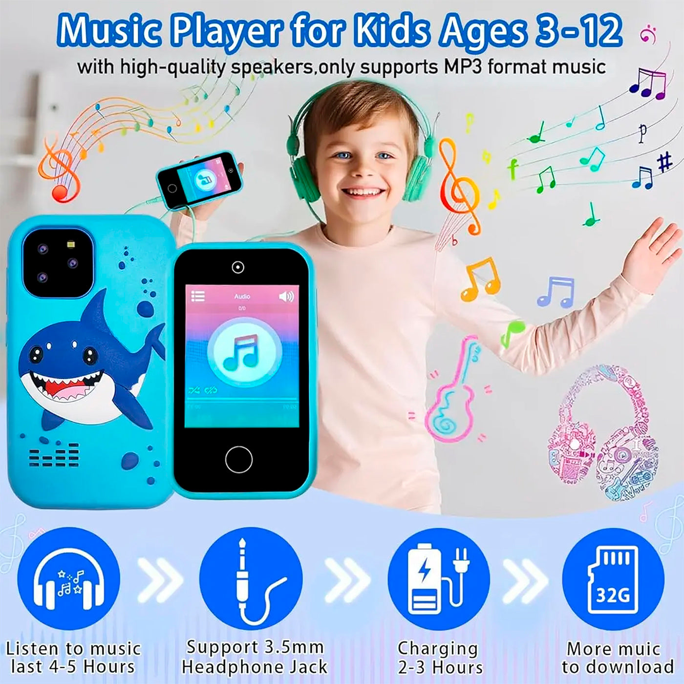 Teléfono Celular De Juguete Inteligente Para Niños Camara