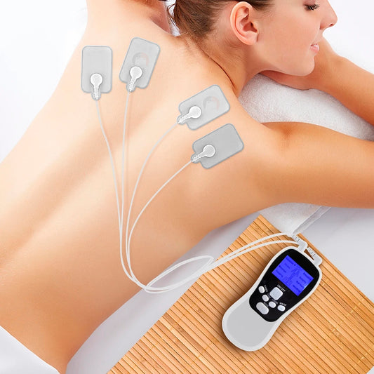 Gimnasia Pasiva Ems Recargable 8 Electrodos Tonifica Masajea