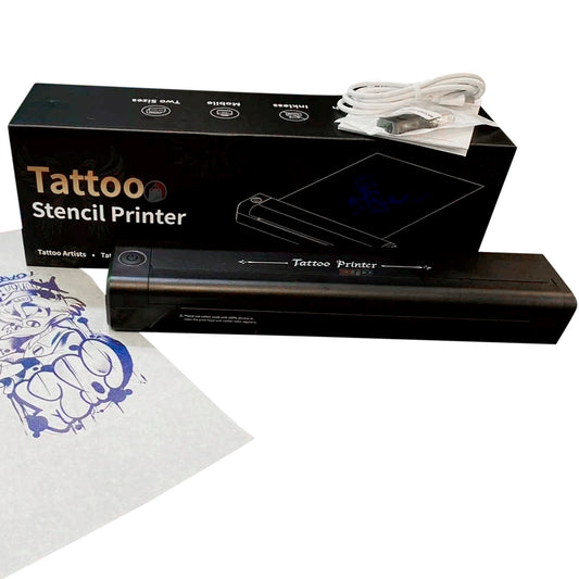 Impresora Térmica Inalámbrica Plantilla Tatuaje Portatil