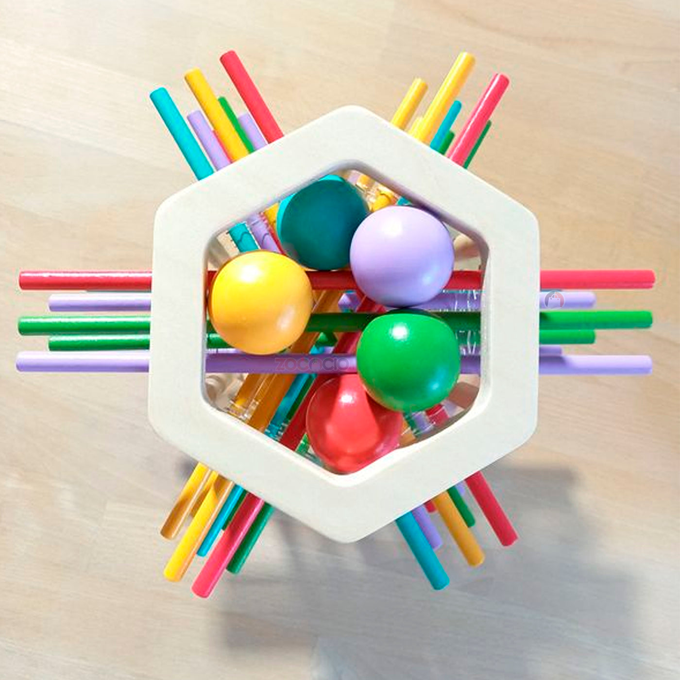 Juego Didáctico Montessori Aprendizaje Y Diversion 2 En 1