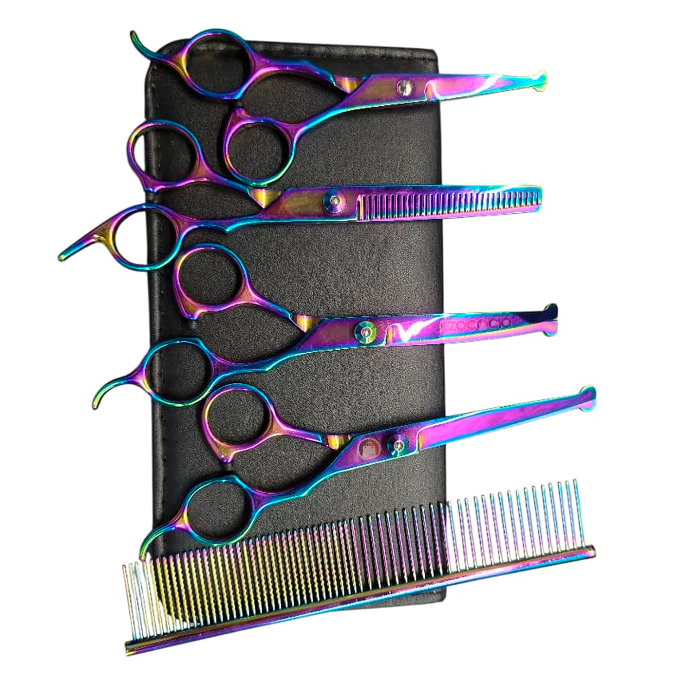 Kit De Tijeras Profesionales Para Peluquería Punta Redonda