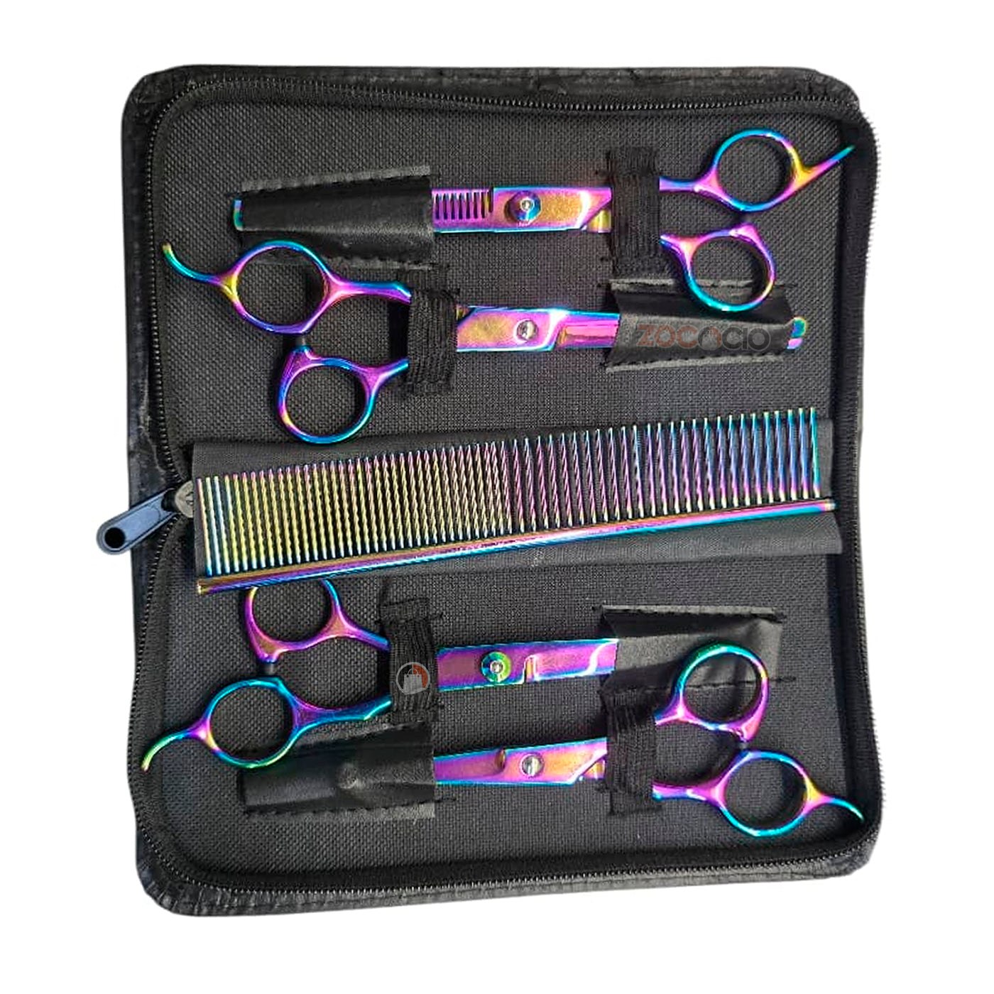 Kit De Tijeras Profesionales Para Peluquería Punta Redonda