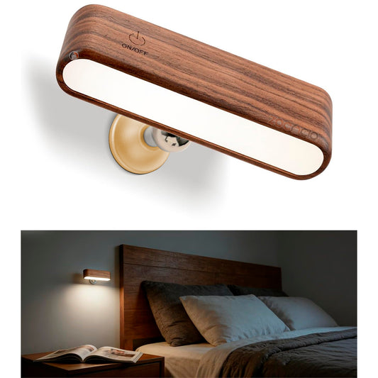 Lampara De Pared Decorativa Led Magnética 360 Con Control