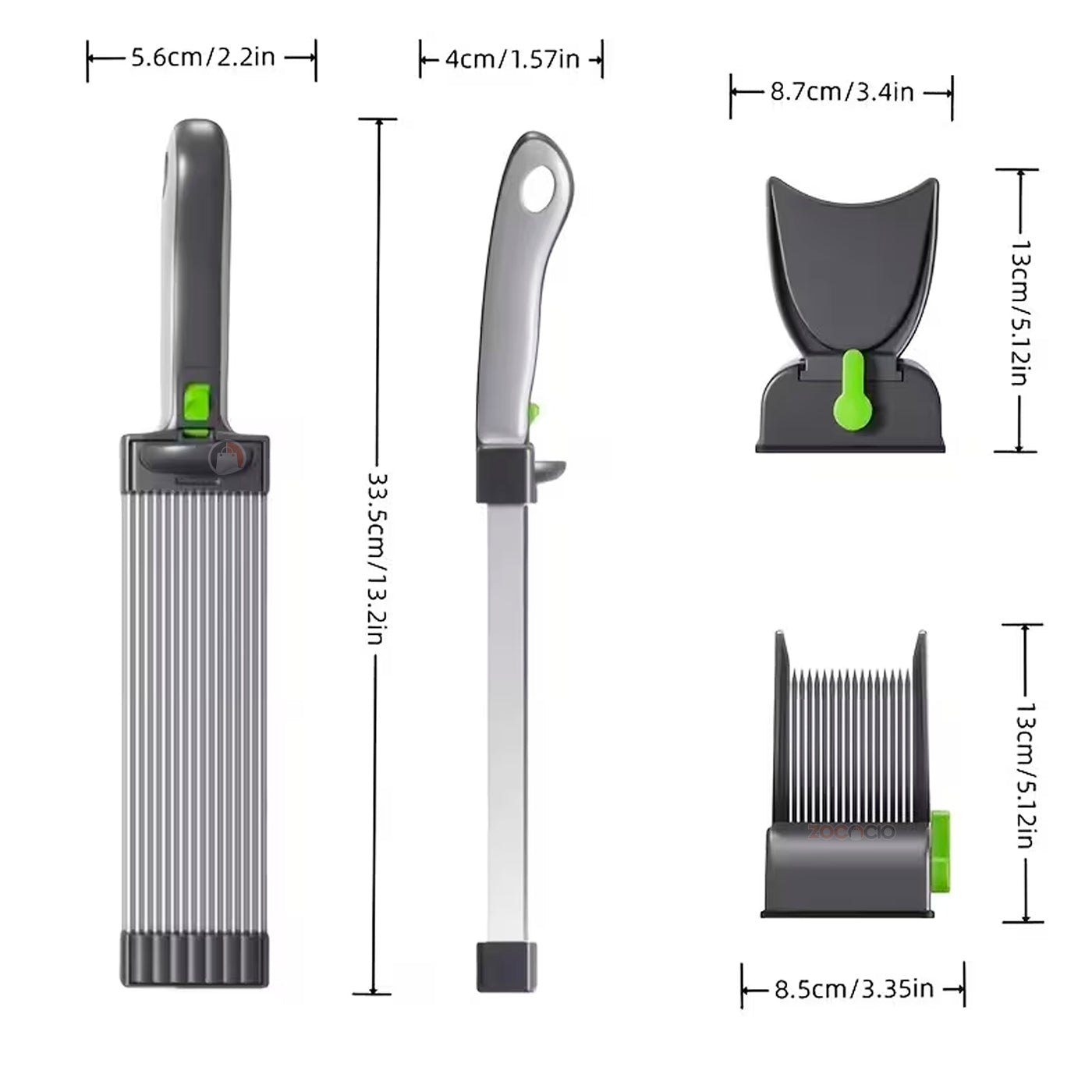 Cuchillo Rebanador De Carne Cortador Manual Y Ajustable