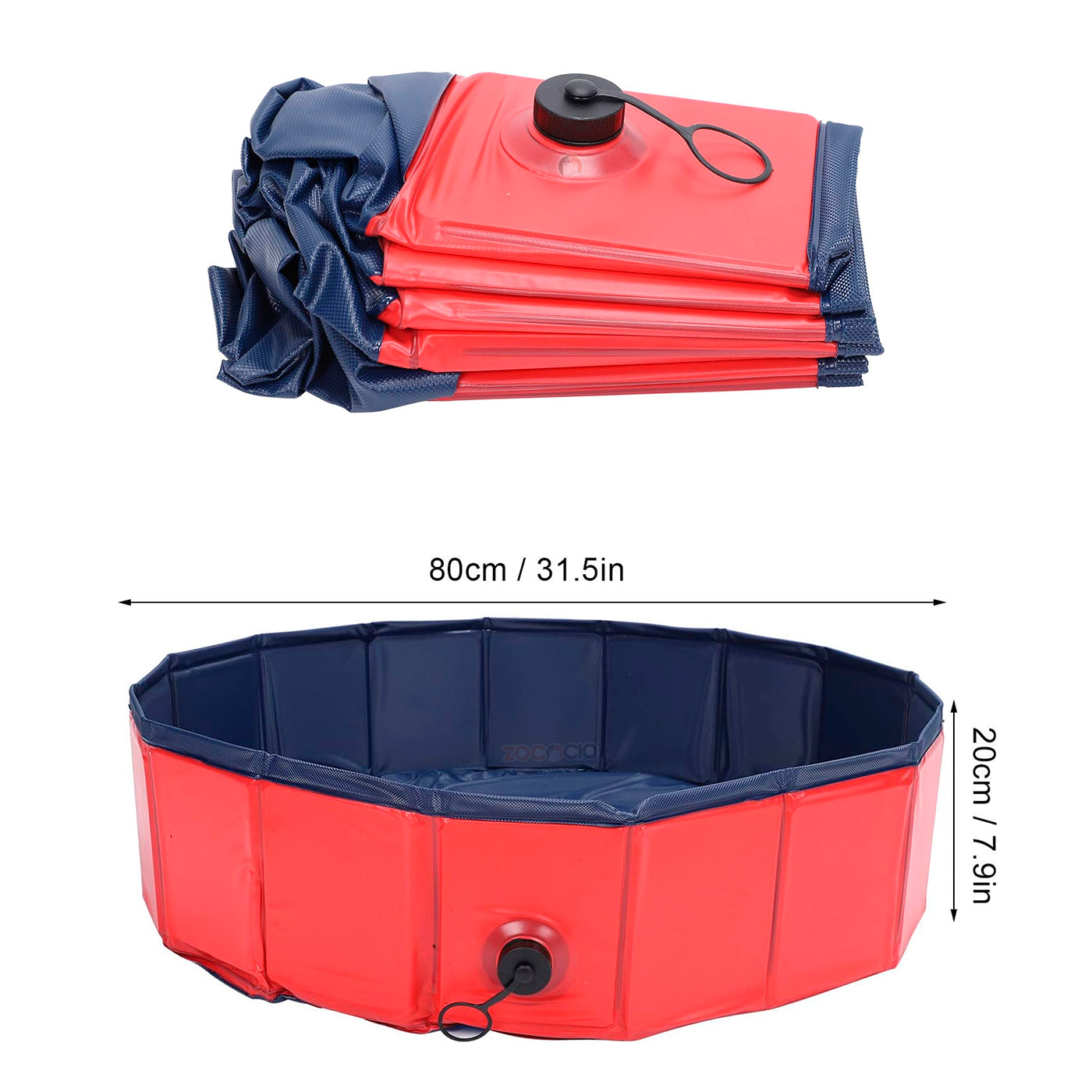 Piscina Plegable Para Mascotas Y Niños Multifuncional