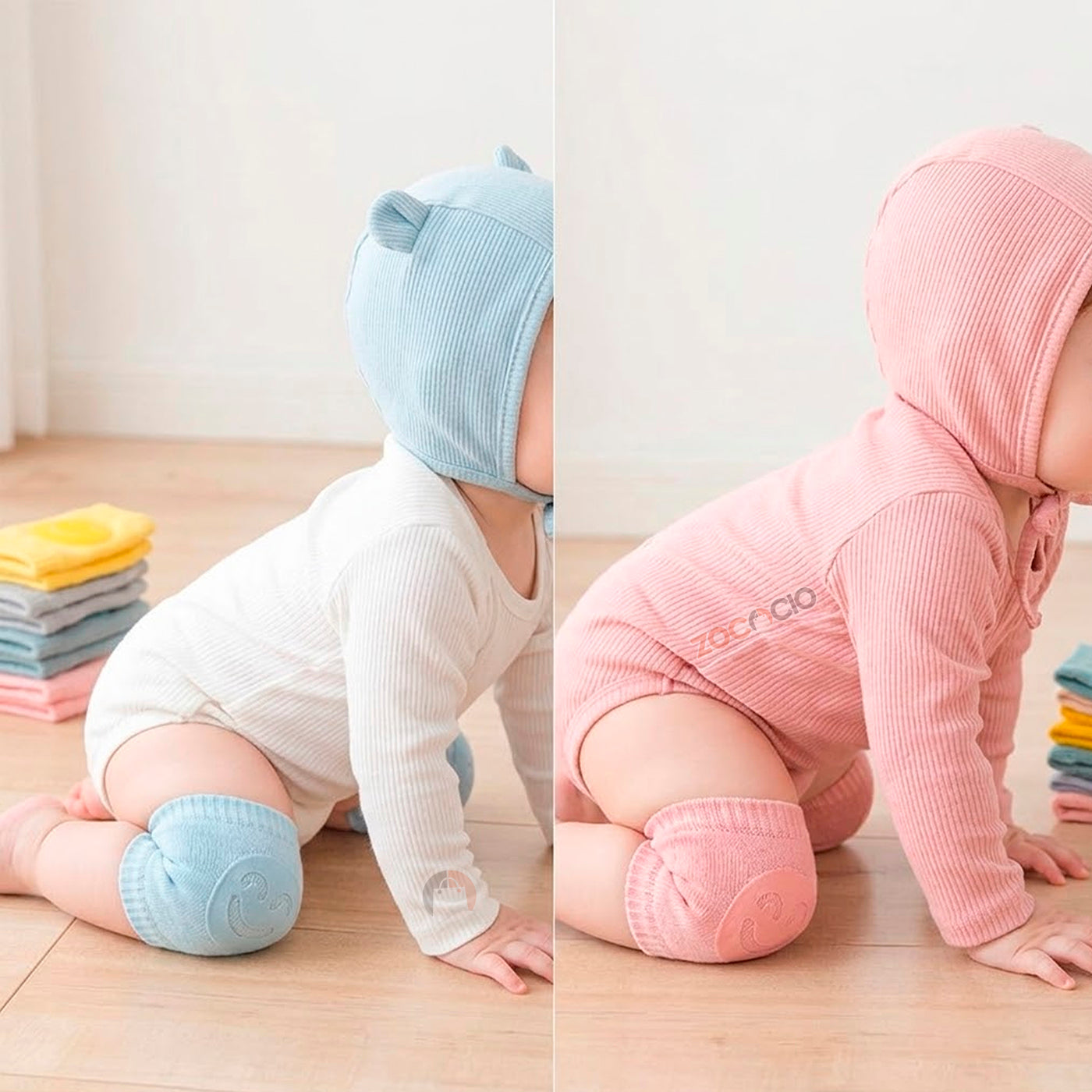 Rodilleras Para Bebes Para Gatear Antideslizante Protectores