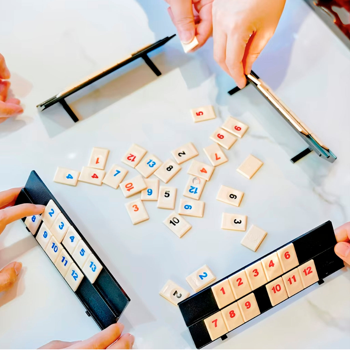 Rummy Travel Juego De Mesa Rummiq Viajero Con Estuche