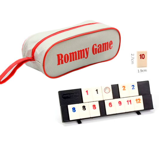 Rummy Travel Juego De Mesa Rummiq Viajero Con Estuche