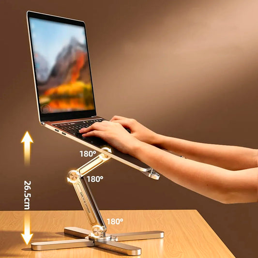 Soporte Ajustable Giratorio Para Laptop Computador De 360