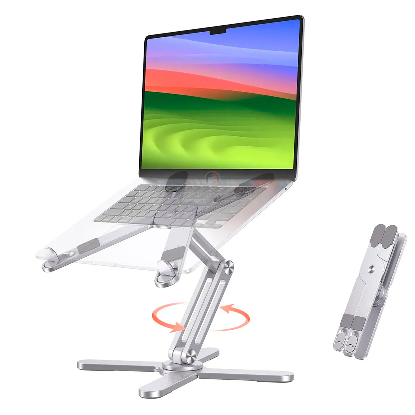 Soporte Ajustable Giratorio Para Laptop Computador De 360