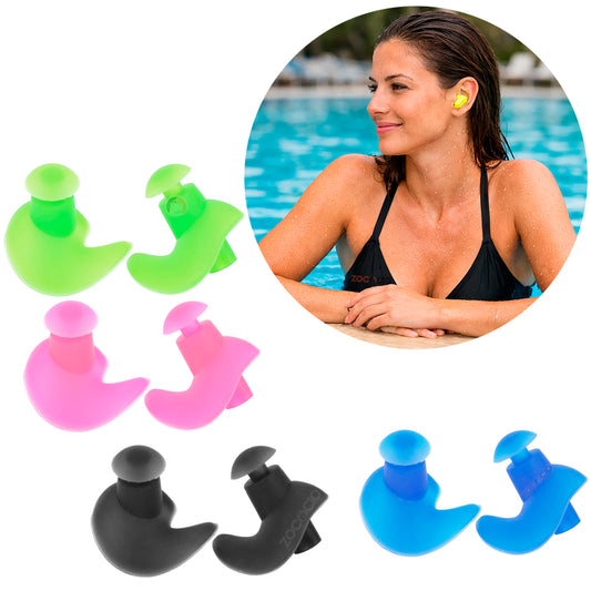 Tapa Oídos Para Natación Impermeable Profesional De Silicona