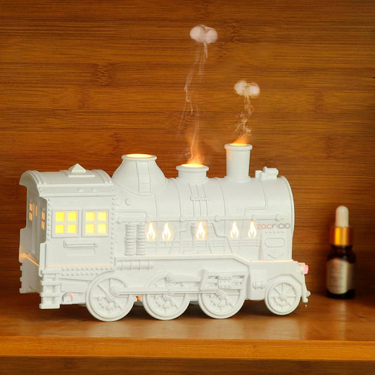 Difusor Aceite Esencial Forma De Tren Clásico Con Control