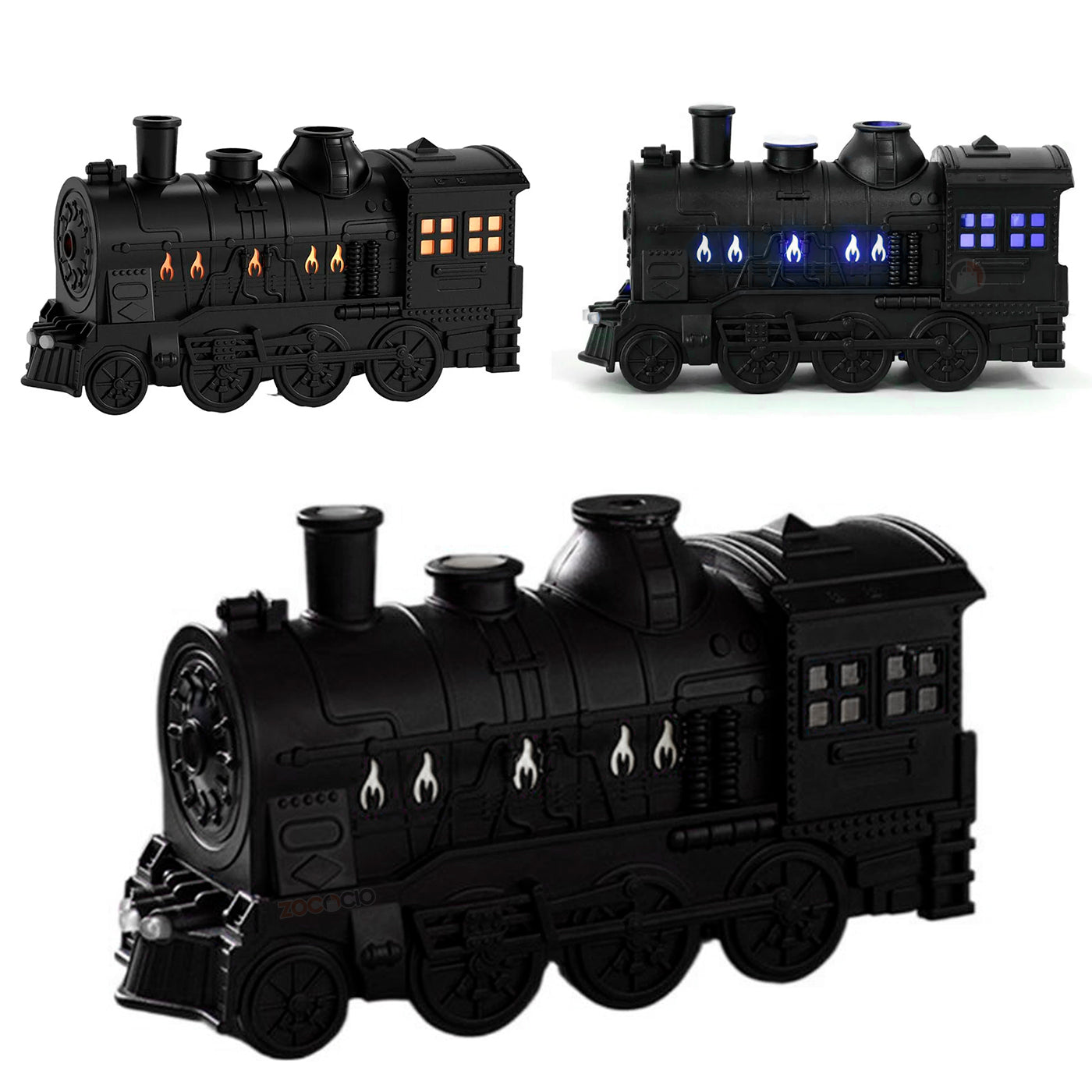 Difusor Aceite Esencial Forma De Tren Clásico Con Control