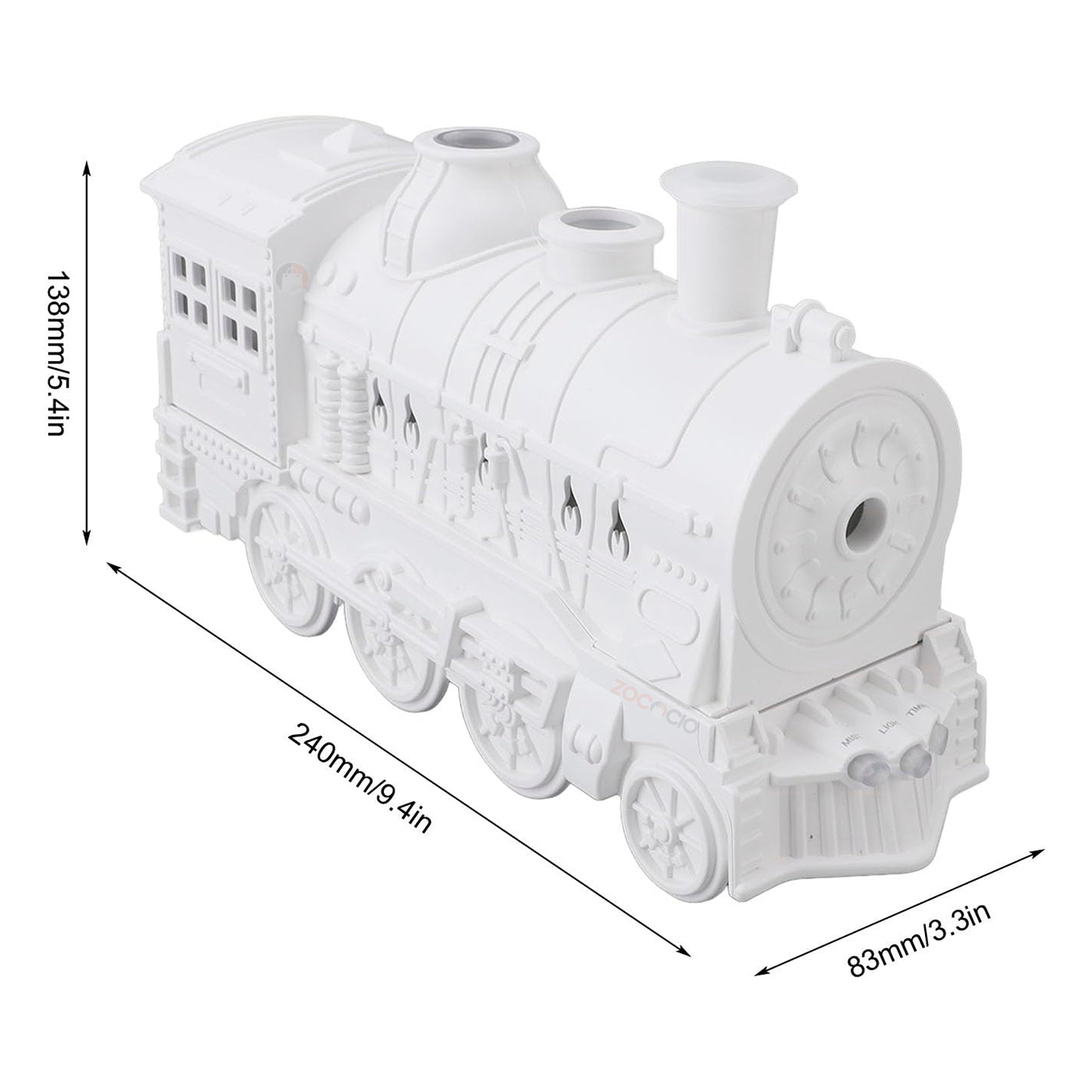 Difusor Aceite Esencial Forma De Tren Clásico Con Control