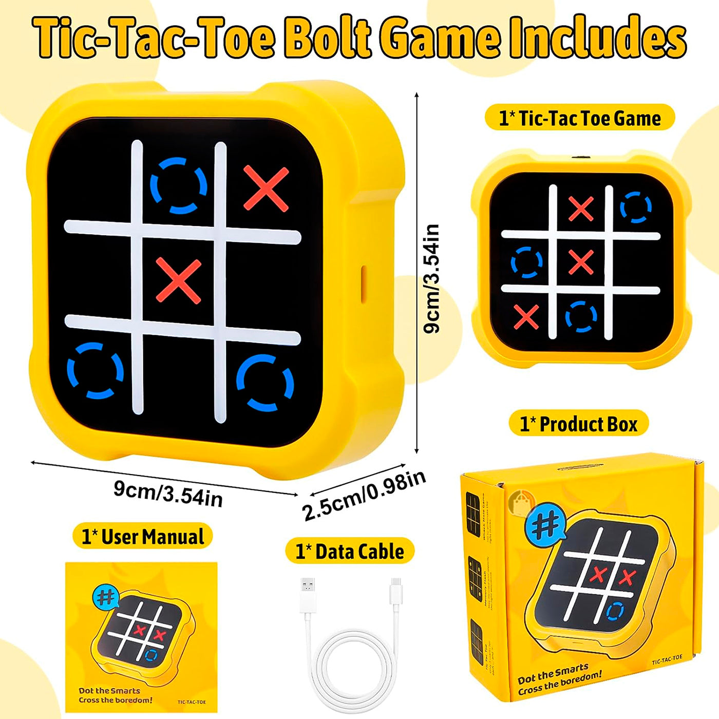 Triqui Electronico Tic Tac Toe Juego Agilidad Mental Memoria
